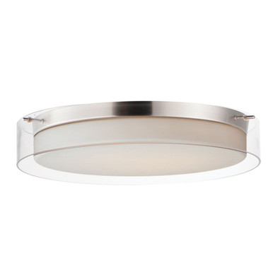 Duo 32W 1 LED 19.75 Inch Wide Flush Mount by Maxim - 12286