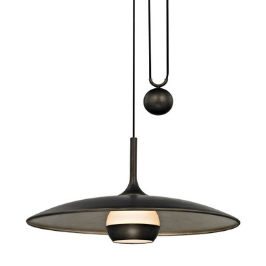 Alchemy 24W 1 LED Large Pendant by Troy - F5866-VBZ/WSL
