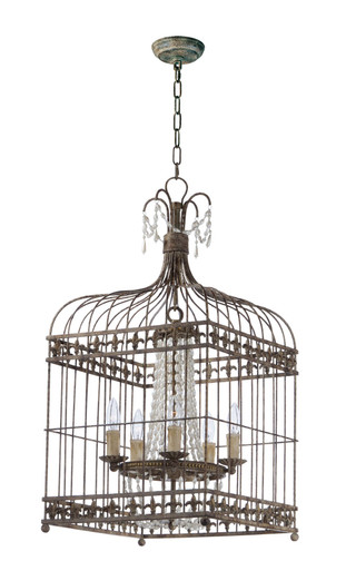 Gisele 5 Light Large Pendant by Maxim - 26005ATR