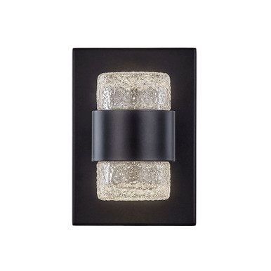 Copenhagen 11W LED Light Outdoor Wall Lantern 4.5 Inch Tall by Kuzco - EW48208-BK