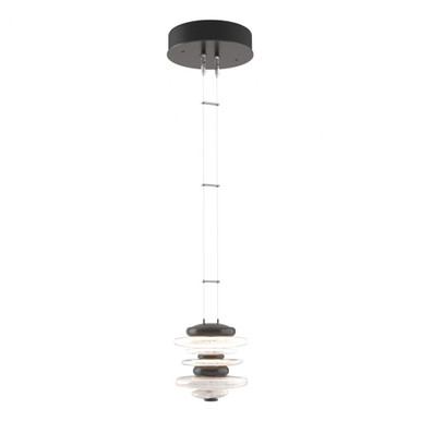 Cairn 13W 1 LED Contemporary Mini Pendant 6 Inch Wide by Hubbardton Forge - 139970HF