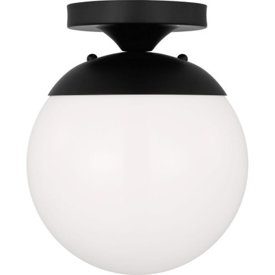 Leo 1 Light 8 Inch Wide Semi Flush Mount by Visual Comfort Studio - 7518-112