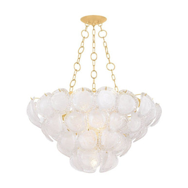 Cedar Hill 9 Light Chandelier 19.75 Inch and 39 Inch Wide by Hudson Valley - 1339-VGL
