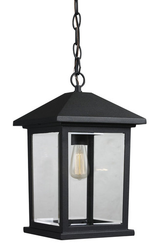 Portland One Light Small Outdoor Pendant by Z-Lite - 531CH-P