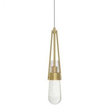 Link 1 Light Mini Pendant 15.6 x 2.9 Inches by Hubbardton Forge - 161042HF