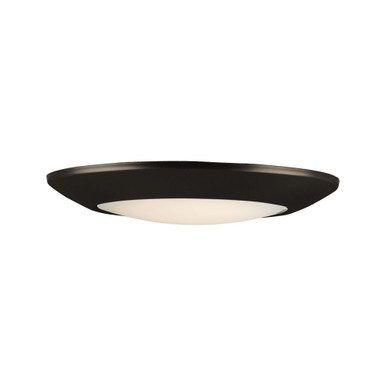 Diverse 18W 1 LED Flush Mount 1.25 Inch Tall and 9.25 Inch Wide by Maxim - 57913WTBZ