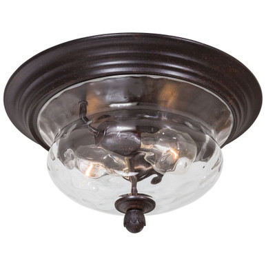 Merrimack 2 Light 13 Inch Wide Flush Mount by Minka Lavery - 8769-166