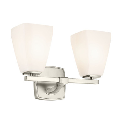Marant 2 Light Bath Vanity 9.5 Inch Tall and 14.25 Inch Wide by Kichler - 55215
