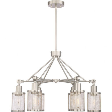 Geminus 6 Down Light Medium Chandelier by Zeev - CD10182-6-BN