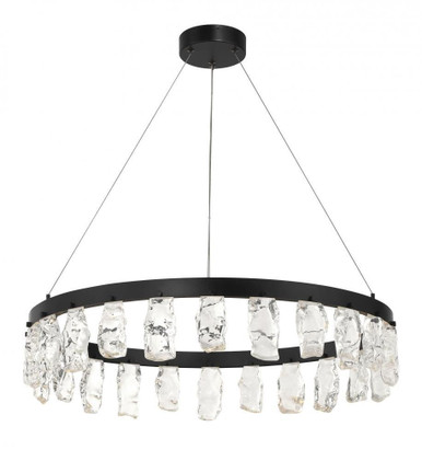 Artic Glacier 1 LED Light Large Chandelier by George Kovacs - P1497-66A-L