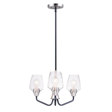 Goblet 3 Light Small Chandelier by Maxim - 26124