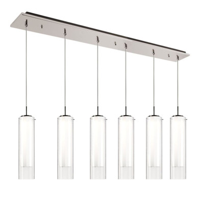 Verona 96W LED Pendant 23.63 Inch Tall and 5.13 Inch Wide by Kuzco - MP41305BN-06