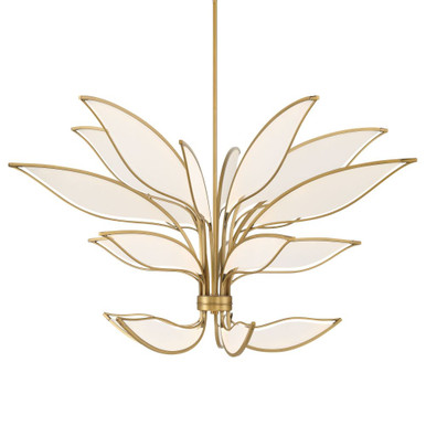 Papilio 75W LED Chandelier 27.5 Inch Tall and 46 Inch Wide by Minka Lavery - 5656-732-L