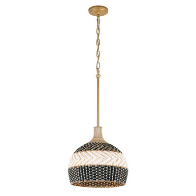 Zanzibar 3 Light Pendant 14 Inch Tall and 14 Inch Wide by Crystorama - ZAN-9003-SG-MK