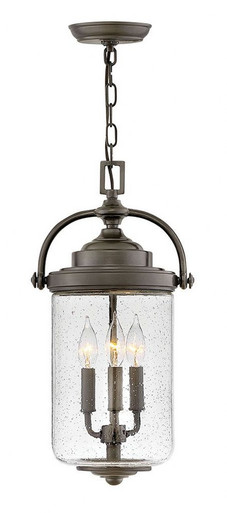 Willoughby 3 Light Outdoor Small Pendant by Hinkley - 2752OZ