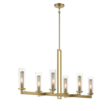 Emmerham 6 Light Oversized Island Pendant by Minka Lavery - 2187-695