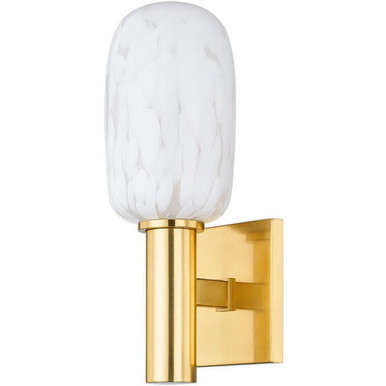 Abina 1 Light Wall Sconce by Mitzi - H841101-AGB