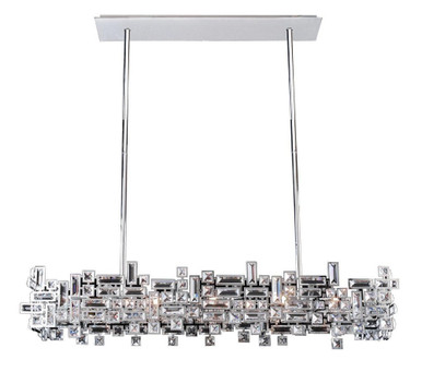 Vermeer 8 Light Medium Island Pendant by Allegri - 11199-0