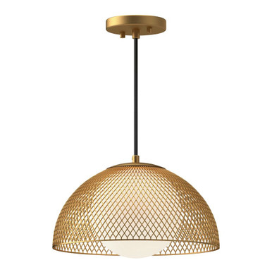 Haven 1 Light Medium Pendant by Alora - PD402513