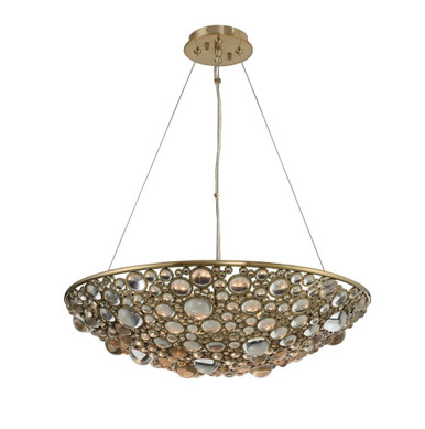 Ciottolo 8 Light Large Pendant by Allegri - 034250-038-FR001