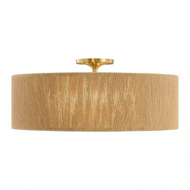 Maynard 4 Light Flush Mount 9.38 Inch Tall and 22 Inch Wide by Savoy House - 6-9312-4-322