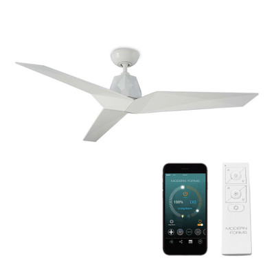 Vortex 60 Inch 3 Blade Ceiling Fan with Remote Control by Modern Forms - FR-W1810-60