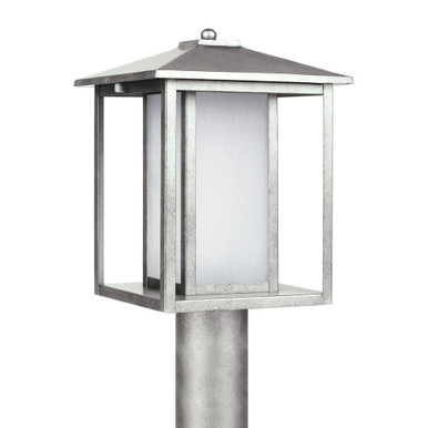 Hunnington 100W One Light Outdoor Post Lantern 9 x 15 Inch by Generation - 89129