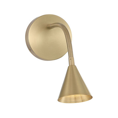Pharos 4.5W 1 LED Wall Sconce 7.38 Inch and 4.38 Inch Wide by Savoy House - 9-8007-1-127