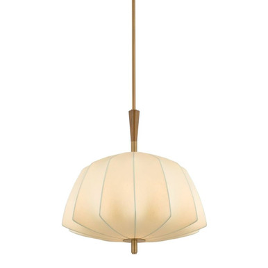 Flinders 1 Light Pendant 20 Inch Tall and 20 Inch Wide by Troy - F4320-PBR