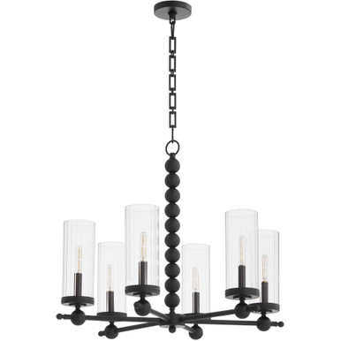 Lee Boulevard 6 Light Large Chandelier by Quorum 660-6 - 660-6