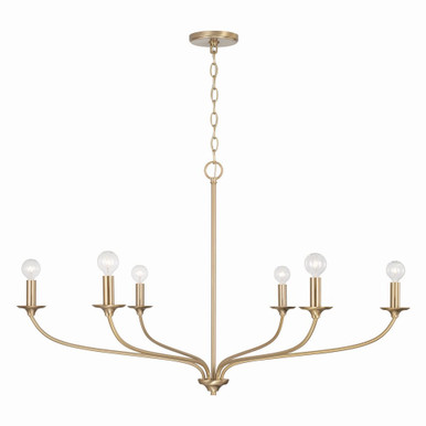 Dolan 6 Light Oversized Chandelier by Capital - 449961