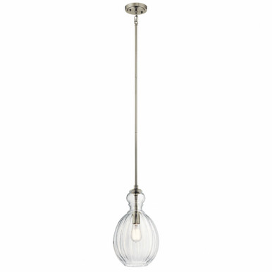 Riviera 1 Light Small Pendant 9 Inch Wide by Kichler - 43953