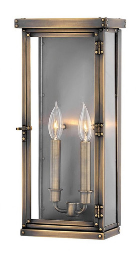 Hamilton 2 Light Outdoor Candle Style Wall Lantern by Hinkley - 2005DS
