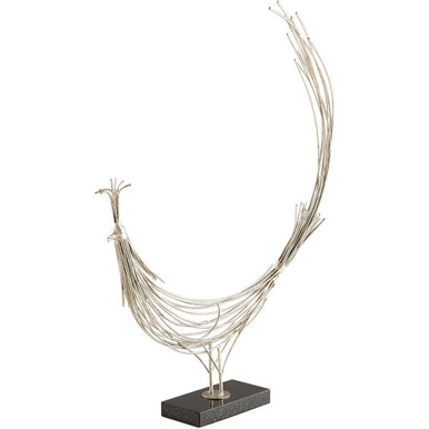 Racket Tailed 25.25 Inch sculpture by Cyan - 09578