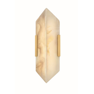 Geo 13W 1 LED Wall Sconce 16 Inch Tall and 5.75 Inch Wide by Corbett - 558-16-VB