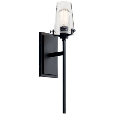 Alton One Light Wall Sconce by Kichler - 45295BK