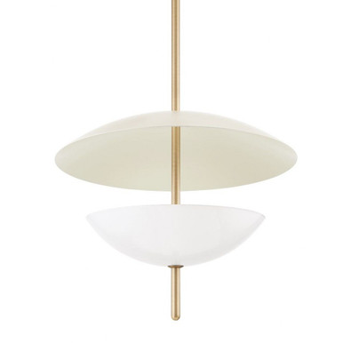 Dion 3 Light Large Pendant by Troy - F6624-PBR/SSD