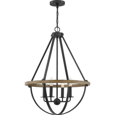Bartlett 4 Light Large Pendant by Quoizel - BRL2823EK