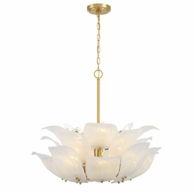Orchid 10 Light Pendant 18.75 Inch X 29.25 Inch Wide by Minka Metropolitan - N2215