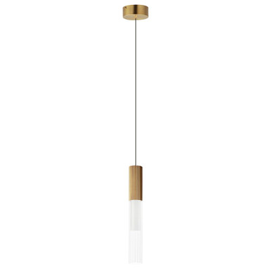 Reeds 5W 1 LED Light Mini Pendant by ET2 - E11011-144GLD