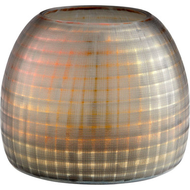 Gradient Grid 12 Inch Vase by Cyan  - 10465