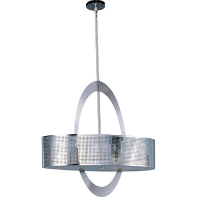 Mirage 6 Light Medium Pendant by Maxim - 22305PN
