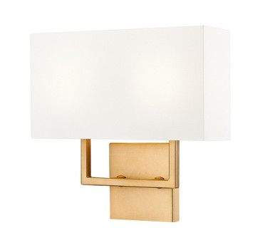 Saxon 2 Light Wall Sconce 11.25 Inch Tall and 12 Inch Wide By Z-Lite - 815-2S