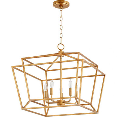 Monument 5 Light Large Nook Pendant by Quorum - 8407-5