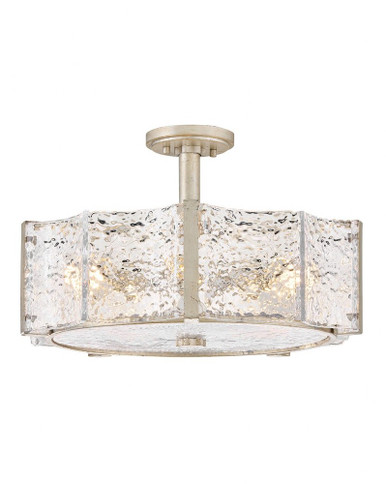 Florian 25W 5 LED Medium SemiFlush Mount 20.2 Inch Wide by Fredrick Ramond - FR41603