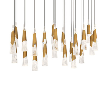 Kilt 182.3W 23 LED Light Medium Pendant by Modern Forms - PD-44423L