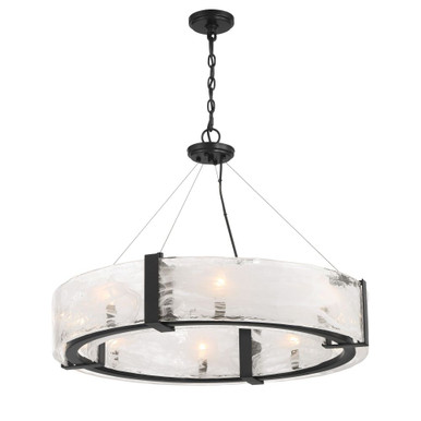 Cloud Break 8 Light Oversized Pendant by Minka Lavery - 3619-66A