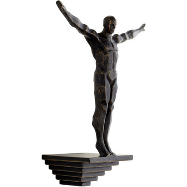 10.75 Inch Decorative Diver Wall Decor by Cyan - 06031