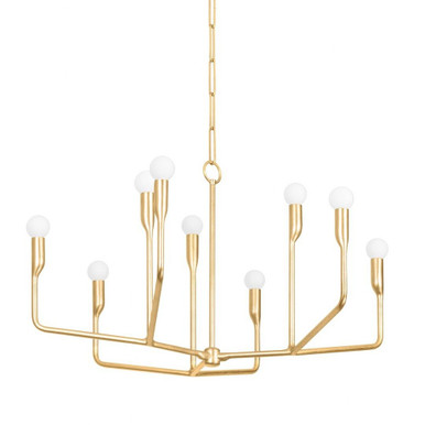 Norman 9 Light Large Chandelier by Troy - F9232