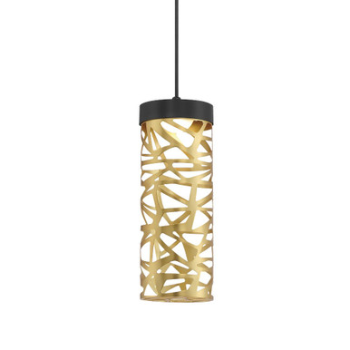 Golden Eclipse 1 LED Light Mini Pendant by George Kovacs - P935-688-L